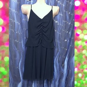 NWOT Eva Blue LBD